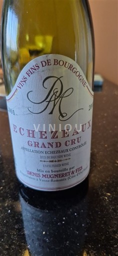 Borgoña Échézeaux Grand Cru Domaine Nis Mugneret et Fils 2001