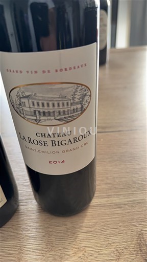 Bordeaux Saint-Émilion Grand Cru Grand Cru Château La Rose Bigaroux 2014