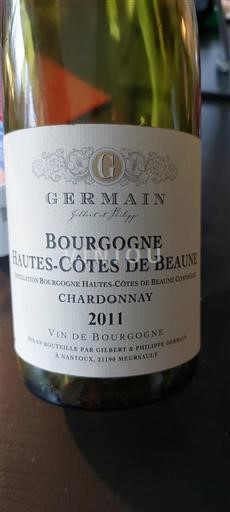 Borgogna Hautes Côtes de Beaune Germain 2011