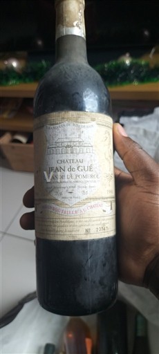 Vina Rouge sec Château Jean de Gué 1998 Francija Bordeaux Lalande-de-Pomerol AOC