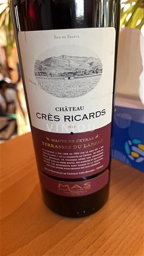Langvedok Terrasses-du-Larzac Château Crès Ricards Haut de Ceyras 2019