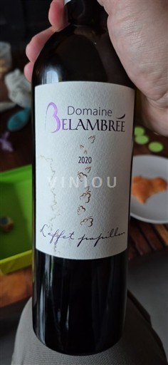 Languedoc a Roussillon Pays d'Oc Domaine Belambrée L'effet papillon 2020