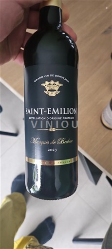 Bordeaux Saint-Émilion Marquis de Bacalan 2023