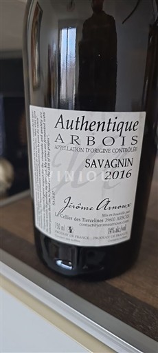Jura Arbois Jérôme Arnoux Savagnin Authentique 2016