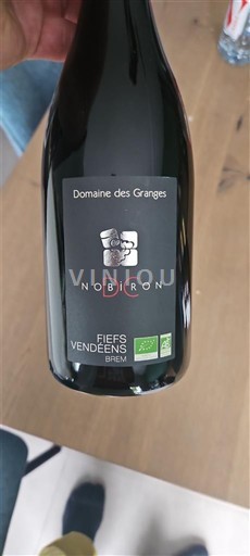 Wines Rouge sec Nobiron Domaine S Granges Non millésimé France Loire Valley Unspecified AOC