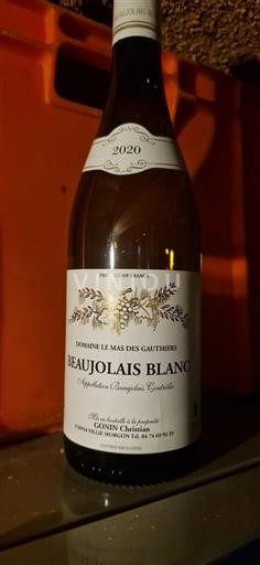 Beaujolais Niet gespecificeerd Domaine Le Mas des Gautheris 2020