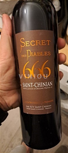 Langvedok Saint-Chinian SCV Saint-Chinian Secret des Diables 666 2013