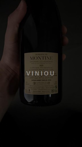 Valle del Rodano Grignan-les-adhémar Domaine Montine 2022