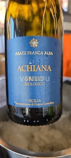 Sicilia Abate Franca Alba Achilana 2024