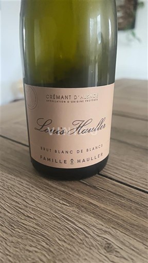 Alsace Crémant d'Alsace Famille Hauller Louis Hauller Brut Blanc de Blancs Non-Vintage