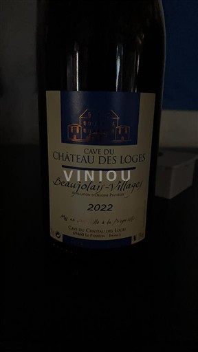 Beaujolais Beaujolais Villages Château Cave du Château des Loges 2022