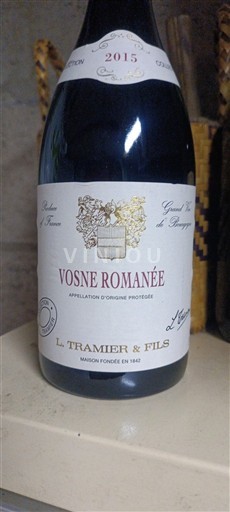 Bourgogne Vosne-romanée L. Tramier & Fils 2015