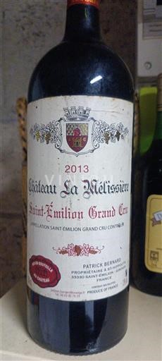 Bordeaux Saint-Émilion Grand Cru Château La Mélissière 2013