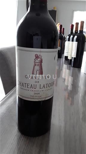 Bordeaux Pauillac Château Latour Grand Vin de Château Latour 2014