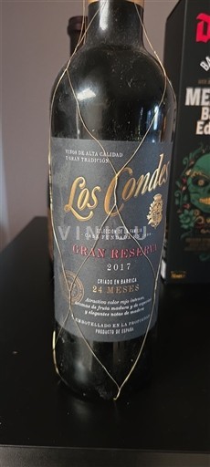 Castilla-La Mancha Valdepeñas Los Condes Gran Reserva 2017