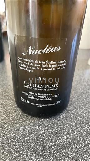 Dolina Loare Pouilly-fumé Domaine Paul et Fils Soumard Nucléus 2019