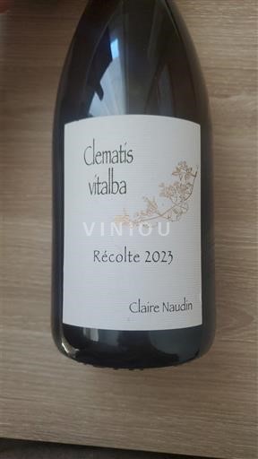 Bourgogne Hautes Côtes de Nuits Claire Naudin Clematis Vitalba 2023