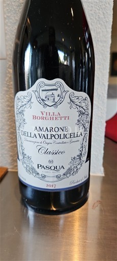 Vénétie Amarone della Valpolicella Villa Borghetti 2017
