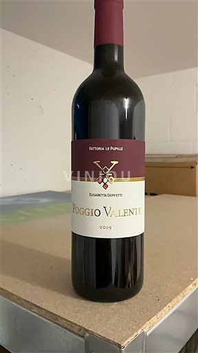 Toscana Morellino di Scansano Fattoria Le Pupille Poggio Valente 2019