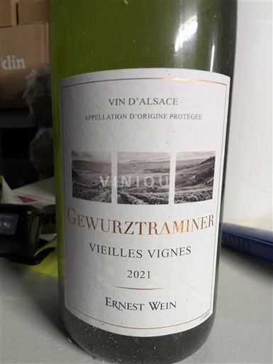 Elzas Gewurztraminer Ernest Wein Vieilles Vignes 2021