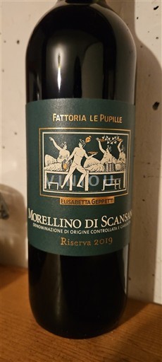 Toscana Morellino di Scansano Fattoria Le Pupille Riserva 2019