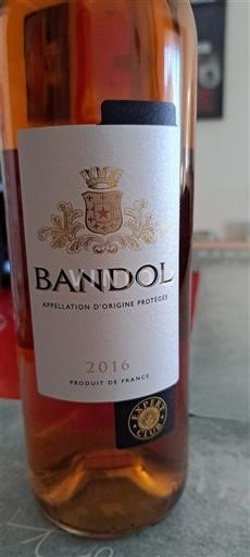 Provence Bandol Pas connue 2016
