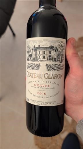 Bordeaux Graves Château Claron 2019