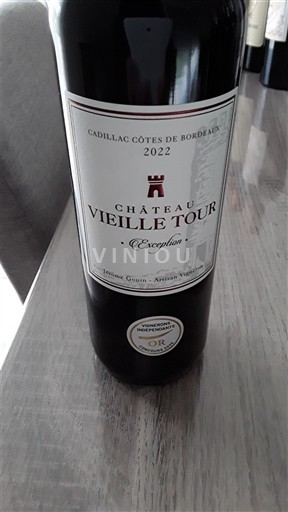 Bordeaux Cadillac-Côtes-de-Bordeaux Château Vieille Tour Exception 2022