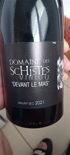 Roussillon Maury sec Domaine S Schistes Devant le Mas 2021