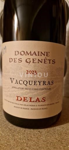 Valle del Rodano Vacqueyras Domaine S Genêts 2023