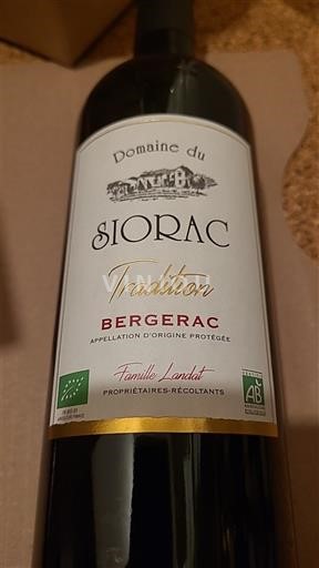 Tây Nam Bergerac Domaine Siorac Tradition 2022