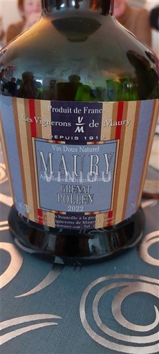 Roussillon Maury Château Pouillen 2022
