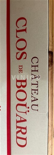 Bordeaux Montagne Saint-Émilion Château Clos de Boüard 2022