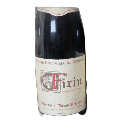Burgund Fixin Vincent et Denis Berthaut 2003