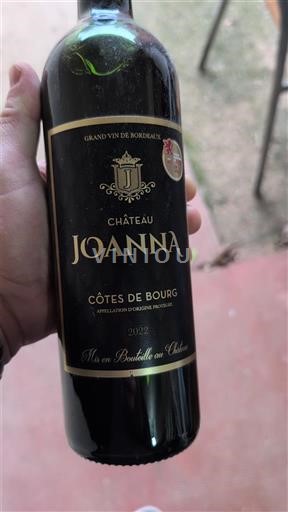 Bordeaux Côtes-de-bourg Château Joanna 2022