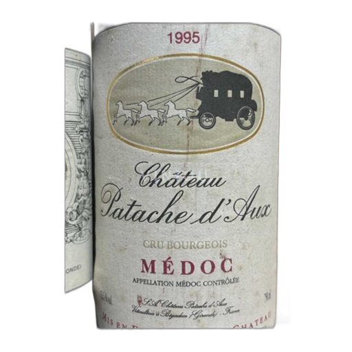Bordeaux Médoc Château Patache d'Aux 1995