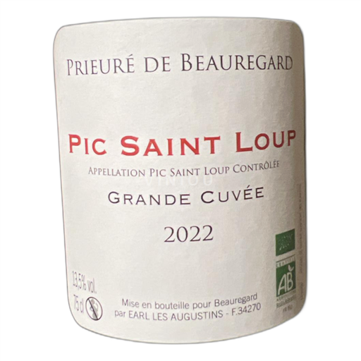 Languedoc Pic-Saint-Loup Prieuré de Beauregard Grande 2022