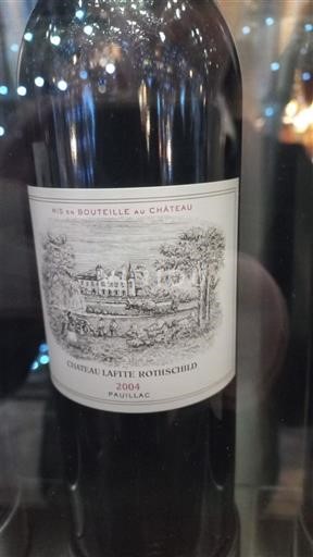 Bordeaux Pauillac Grand Cru Château Lafite Rothschild 2004