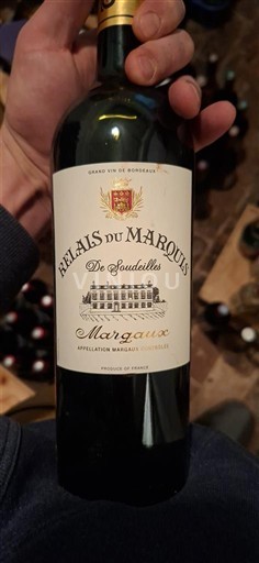 Bordeaux Margaux Relais du Marquis de Saudilles 2016