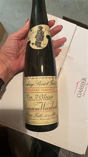 Wijnen Blanc moelleux Cuvée Laurence Domaine Weinbach 1997 Frankrijk Elzas Niet gespecificeerd AOC Vendanges Tardives