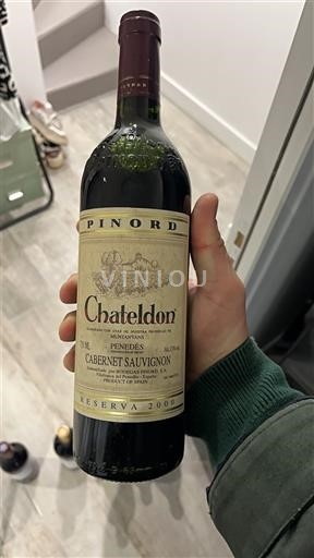 Catalonia Penedès Pinord Chateldon Reserva 2000