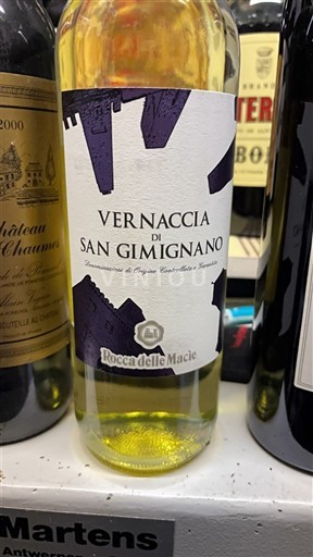 Toscana Vernaccia di San Gimignano Rocca delle Macìe Không niên vụ