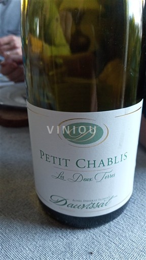 Bourgogne Petit-chablis Dauphinot Les Deux Terres 2023