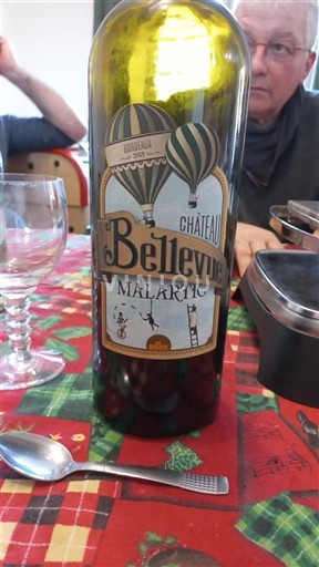 Bordeaux Graves Château Bellevue Malartic Ohne Jahrgang