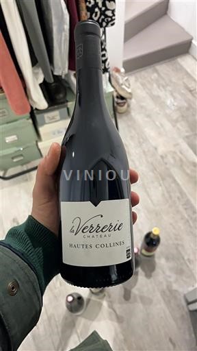 Vin Rouge sec Hautes Collines Château La Verrerie 2020 France Vallée du Rhône Luberon AOC