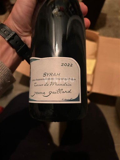 Alpes và các vùng Rhodanien Collines rhodaniennes Jeanne Gaillard Terres de Mandrin 2022