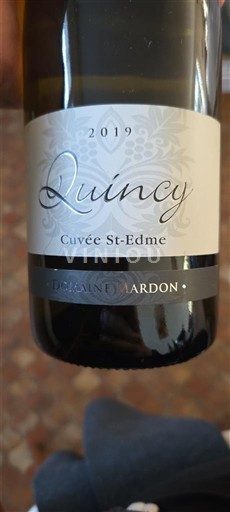 Vallée de la Loire Quincy Domaine Mardon St-Edme 2019