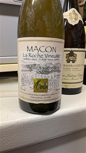 Borgoña Mâcon y Mâcon-villages Merlin Vieilles vignes 1997