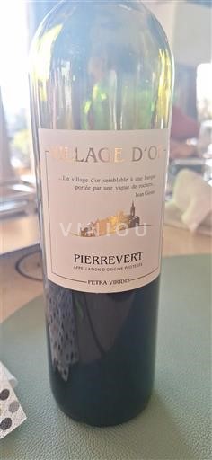 Thung lũng Rhône Pierrevert Village d'Or Petra Verdis 2024