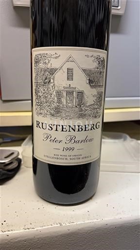 Kustområdet Stellenbosch Rustenberg Peter Barlow 1999